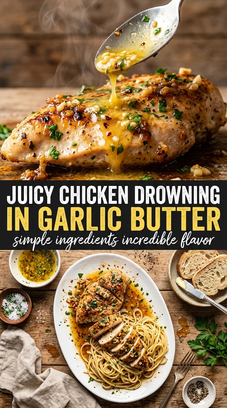 Garlic Butter Chicken golden savory skillet