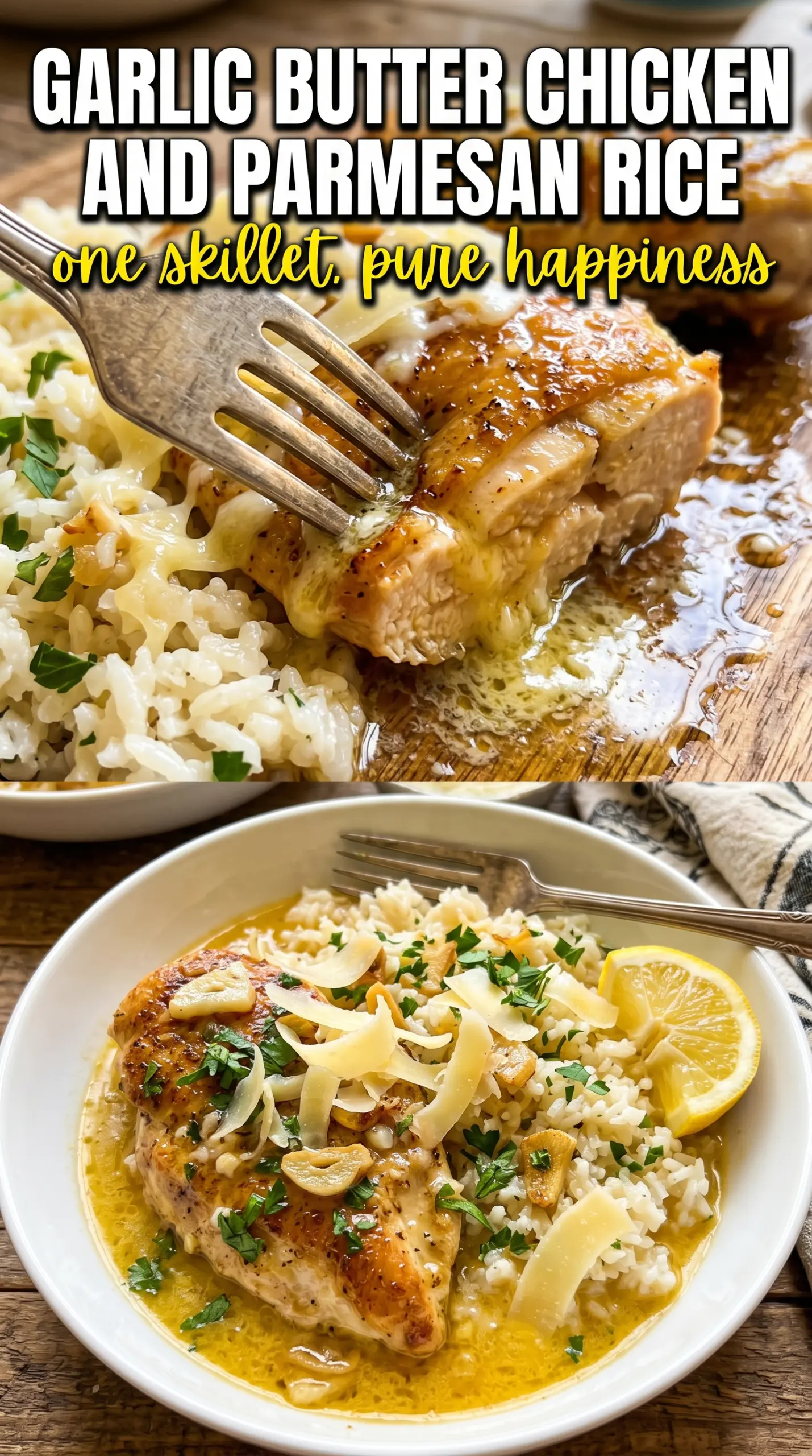 Cooked chicken with sauce and vegetables
