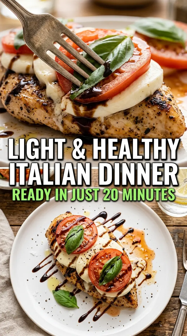 Grilled Chicken Caprese juicy mozzarella tomato basil
