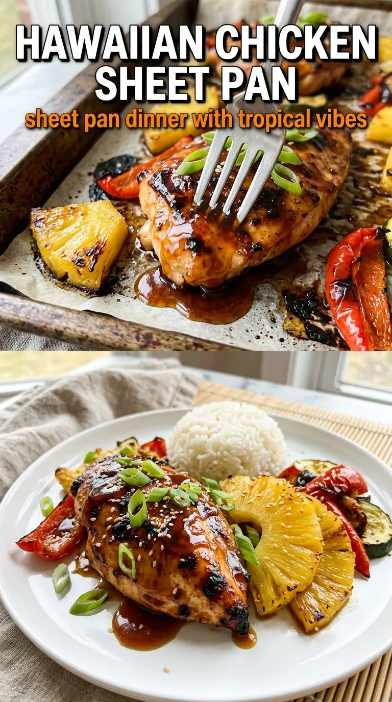 Sheet pan meal with protein and vegetables