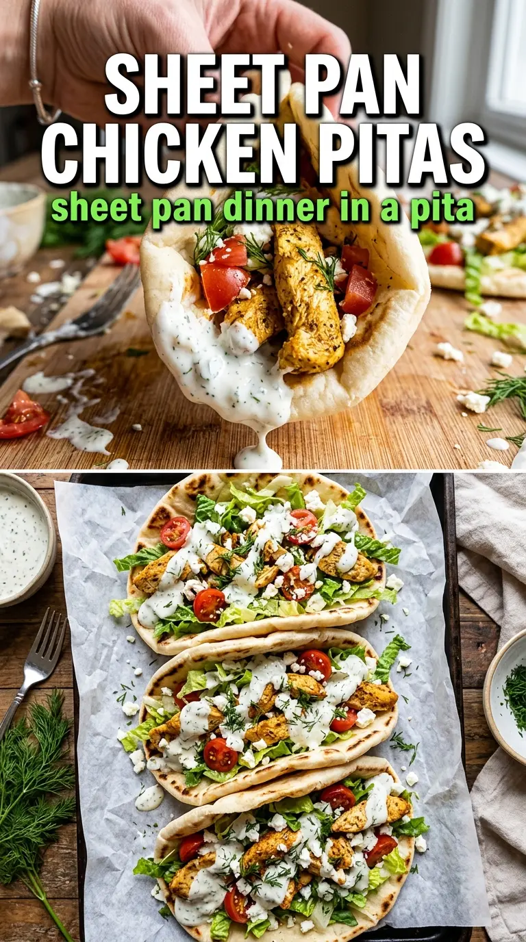 Sheet pan meal with protein and vegetables