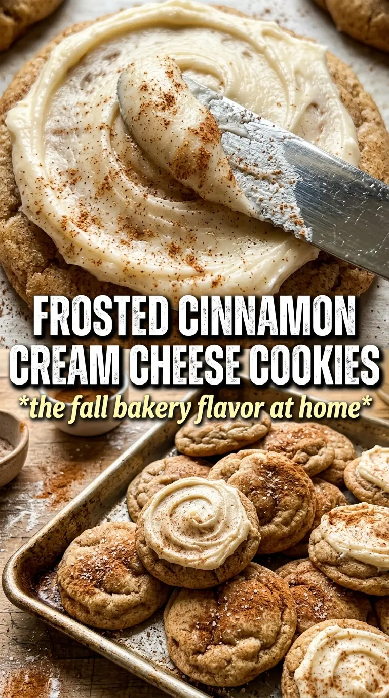 Cinnamon cream cheese cookies soft cinnamon-sugar cookies