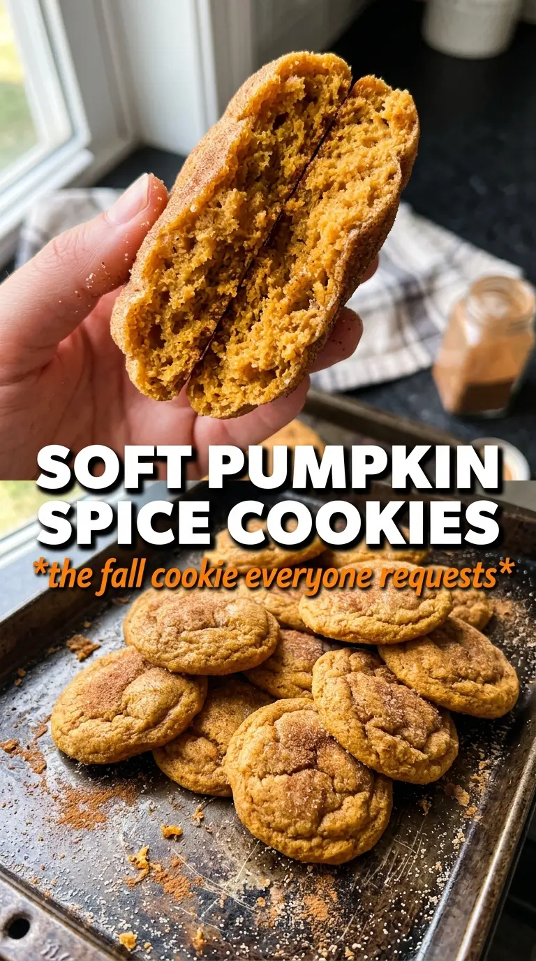 Pumpkin Cookies soft pillowy glazed