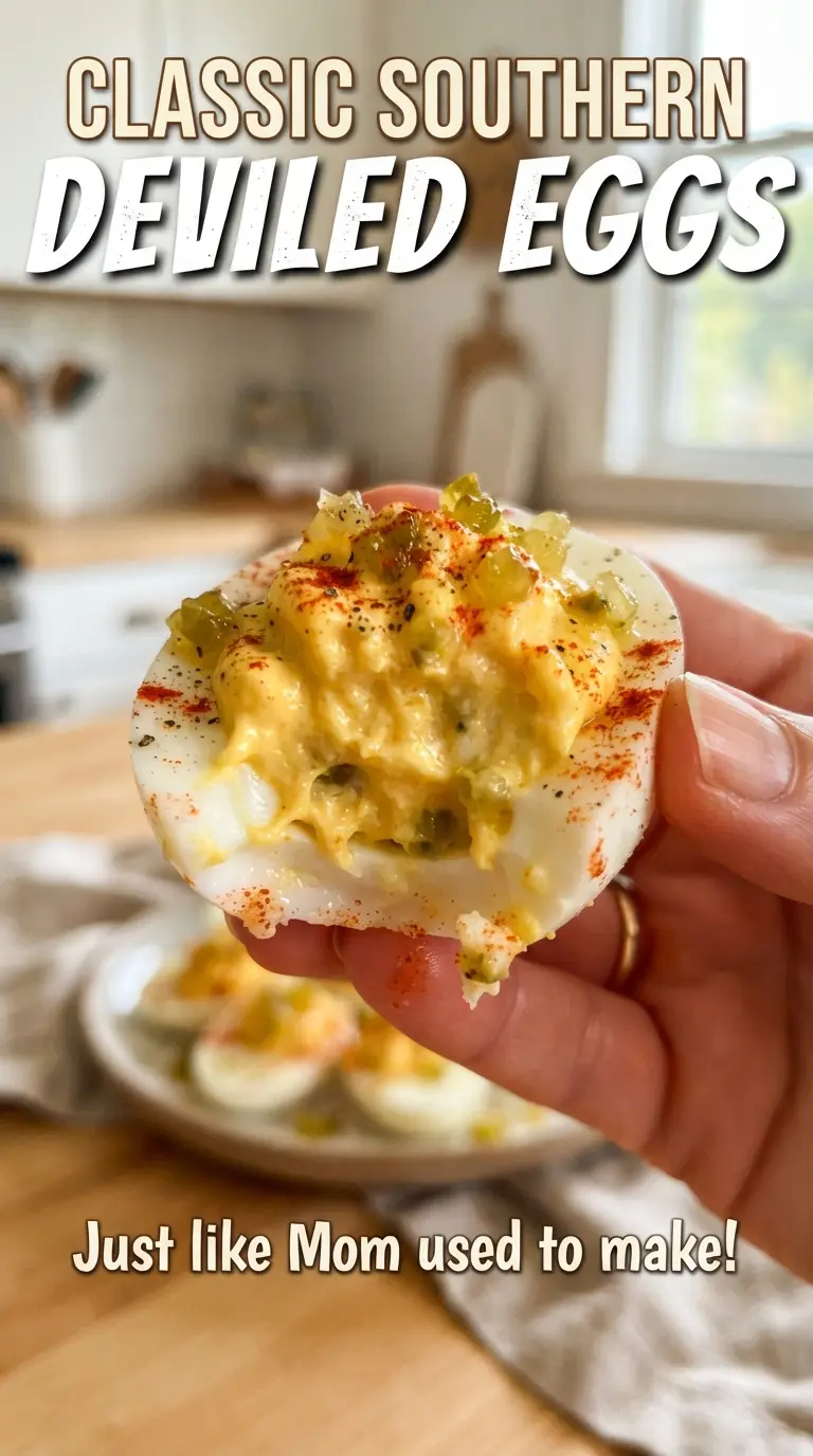 Classic Southern Deviled Eggs creamy paprika